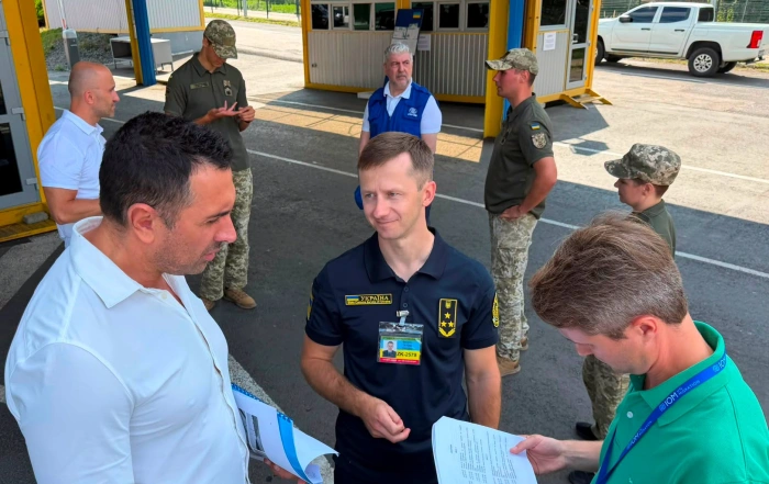 Міжнародне партнерство в дії: Закарпатську митницю відвідали представники делегації ЄС та МОМ