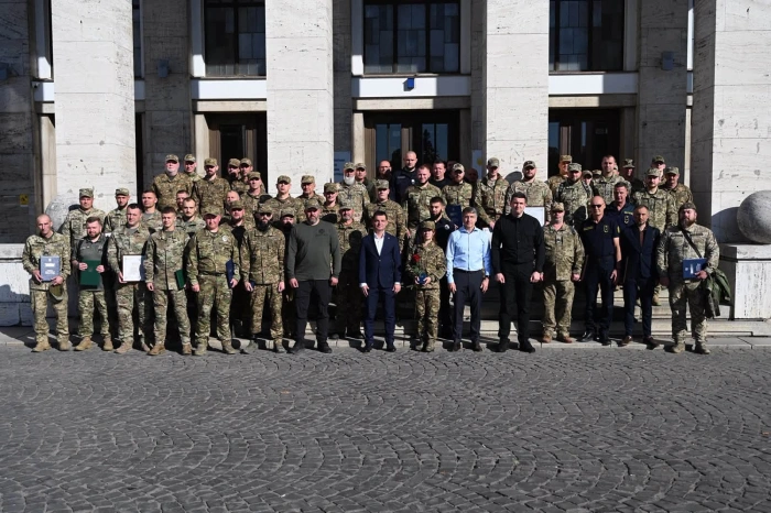 У День захисників і захисниць України в ОВА привітали закарпатських військових