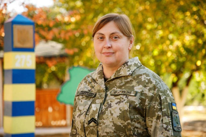 Від державної служби до військової - свідомий вибір прикордонниці Ольги Воловар
