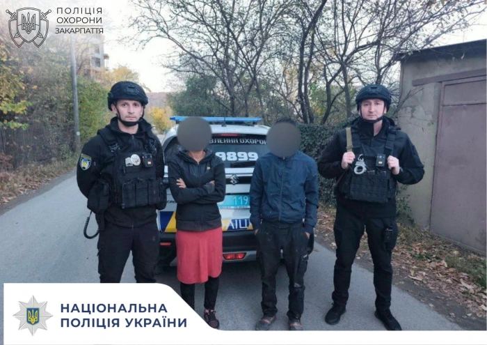 Поліція охорони затримала двох осіб у приміщенні лісової підстанції в Мукачеві
