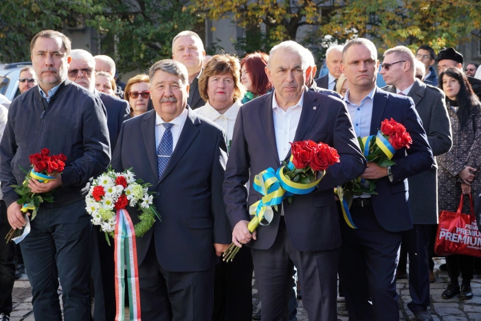 В Ужгороді вшанували пам’ять жертв та героїв Угорської революції 1956 року
