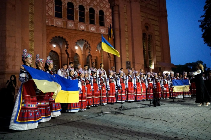 З молитвою за Україну: в Ужгороді зустріли 35-ту річницю Незалежності