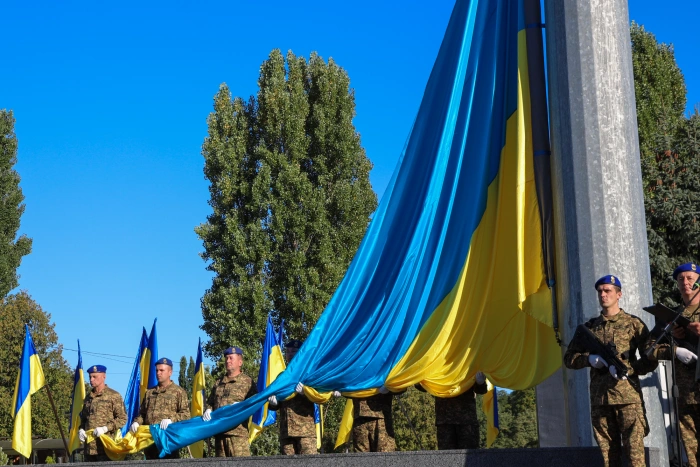 Разом з усією країною Ужгород відзначає День Державного Прапора України