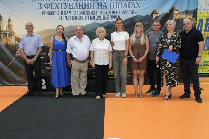 Всеукраїнський турнір із фехтування на шпагах пам’яті заслуженого тренера України Василя Герея відбувся в Ужгороді
