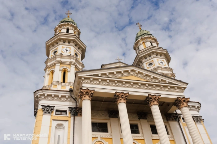 Ужгородський греко-католицький собор освятили після реставрації
