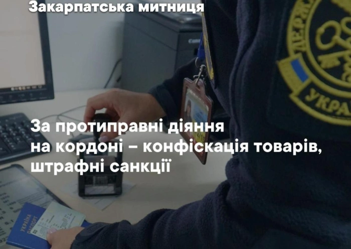 Судові та митні рішення: на Закарпатті порушники митного законодавства вже сплатили до бюджету 27 млн грн
