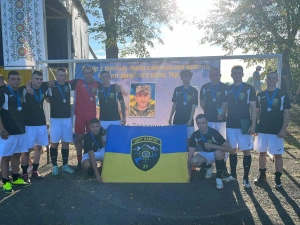 Військовослужбовці Мукачівського загону взяли участь у футбольному турнірі на честь полеглого побратима

