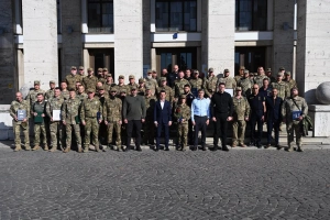 У День захисників і захисниць України в ОВА привітали закарпатських військових 