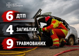 Шість ДТП за три доби на Закарпатті: четверо загиблих, серед них двоє підлітків