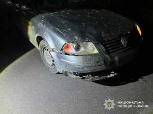 На Рахівщині поліція затримала п’яного водія, який здійснив наїзд на велосипедистку
